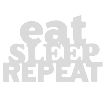 Eat Sleep Repeat Aesthetic Table Decor