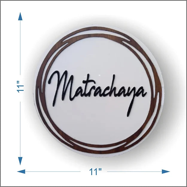 Matrchaya Acrylic Name Plate