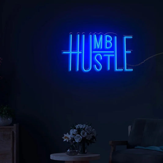 Humble Hustle Neon Light