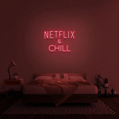 Netflix & Chill Neon