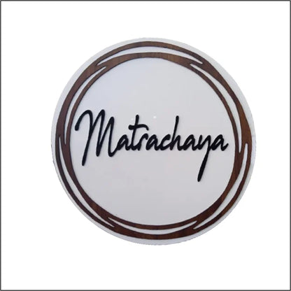Matrchaya Acrylic Name Plate