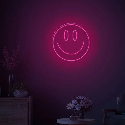 Smiley Neon Sign