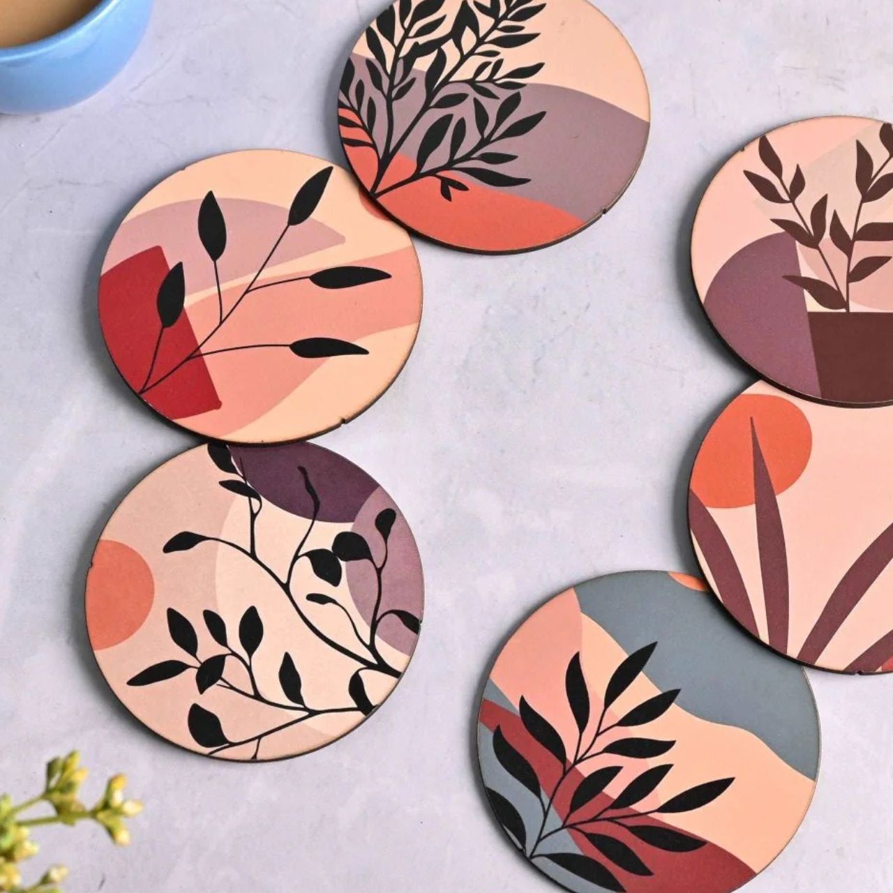 Personalised Wooden Tea Coasters